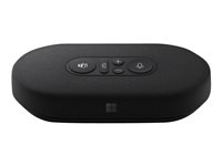 Microsoft Modern USB-C Speaker - Högtalartelefon (handsfree) - kabelansluten - USB-C - mattsvart - Certifierad för Microsoft-teams 8KZ-00002