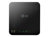 LG BP410BB - Strömförsörjningsbank - 10400 mAh - 2 A - 2 utdatakontakter (USB) - på kabel: Micro-USB - svart - för LG G2 D802; Optimus G E975 BP410BB.AER