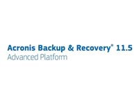 Acronis Advantage Premier - Teknisk support (förnyelse) - för Acronis Backup & Recovery Advanced Workstation with Universal Restore - 1 arbetsstation - volym - 10-24 licenser - ESD - telefonrådgivningsjour - 1 år - 24x7 - svarstid: 1 h TPDXRPZZS72