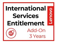Lenovo International Services Entitlement Add On - Utökat serviceavtal - förlängning av zontäckning (för bärbara datorer) - 3 år - för ThinkPad C14 Gen 1 Chromebook; L13 Yoga Gen 4; L15 Gen 4; T14 Gen 4; T14s Gen 4 5PS0K82840