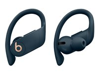Beats Powerbeats Pro - True wireless-hörlurar med mikrofon - inuti örat - montering över örat - Bluetooth - ljudisolerande - marin MY592ZM/A