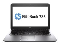 HP EliteBook 725 G2 Notebook - 12.5" - AMD A10 - PRO-7350B - 8 GB RAM - 256 GB SSD - 4G LTE - Svenska/finska F1Q15EA#AK8