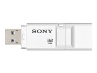 Sony Micro Vault X Series - USB flash-enhet - 32 GB - USB 3.0 - vit USM32GXW