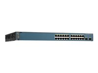 Cisco Catalyst 3560V2-24TS - Switch - L3 - Administrerad - 24 x 10/100 + 2 x SFP - rackmonterbar WS-C3560V2-24TS-S