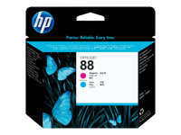 HP 88 - Cyan, magenta - skrivhuvud - för Officejet Pro K550, K550dtn, K550dtwn C9382A
