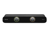 Belkin SOHO KVM Switch DVI & USB - Omkopplare för tangentbord/video/mus/ljud/USB - 2 x KVM/ljud/USB - 1 lokal användare - skrivbordsmodell F1DD102LEA