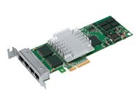 Intel PRO/1000 PT Quad Port Server Adapter - Nätverksadapter - PCIe x4 låg profil - Gigabit Ethernet x 4 EXPI9404PTL