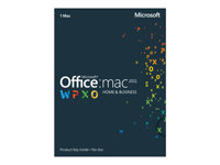 Microsoft Office for Mac Home and Business 2011 - Licens - 1 installation - Mac - engelska - Europa W6F-00202