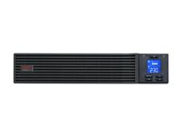 APC Easy UPS SRV SRVPM2KRIL - UPS (kan monteras i rack) - AC 230 V - 1600 Watt - 2000 VA - utan batteri - USB, RS-232 - utgångskontakter: 4 - 2U SRVPM2KRIL