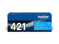 Brother TN-421C - Cyan - original - tonerkassett - för Brother DCP-L8410CDN, DCP-L8410CDW, HL-L8260CDW, HL-L8360CDW, MFC-L8690CDW, MFC-L8900CDW TN421C