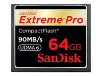 SanDisk Extreme Pro - Flash-minneskort - 64 GB - 600x - CompactFlash SDCFXP-064G-X46