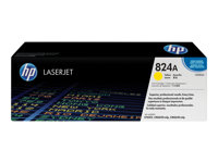 HP 824A - Gul - original - LaserJet - tonerkassett (CB382A) - för Color LaserJet CM6040, CM6040f, CM6049f, CP6015de, CP6015dn, CP6015n, CP6015x, CP6015xh CB382A