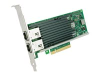 Intel X540-T2 - Nätverksadapter - PCIe 2.0 x8 låg profil - 10Gb Ethernet x 2 - för ThinkServer RD330; RD340; RD430; RD440; RD530; RD540; RD630; RD640; TD340 0C19497