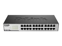 D-Link DES 1024D - Switch - 24 x 10/100 - skrivbordsmodell DES-1024D/E