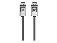 Belkin 10ft DisplayPort 1.2 Cable with Latches, M/M, 4k - DisplayPort-kabel - DisplayPort (hane) till DisplayPort (hane) - 3 m - för P/N: F1DN104W-3 F2CD000B10-E