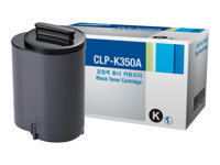 Samsung CLP-K350A - Svart - original - tonerkassett - för CLP-350N CLP-K350A/ELS