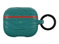 LifeProof Eco-Friendly - Fodral för trådlösa hörlurar - 75 % havsbaserad återvunnen plast - nedanför - för Apple AirPods (3:e generationen) 77-88179