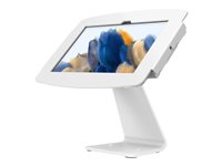 Compulocks Galaxy Tab A8 10.5" Space Enclosure Rotating Counter Stand - Ställ - för surfplatta - roterande inhägnad - låsbar - höggradig aluminium - vit - skärmstorlek: 10.5" - bänkskiva, fristående - för Samsung Galaxy Tab A8 (10.5 tum) 303W105GA8SW