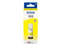 Epson 103 - 65 ml - gul - original - påfyllnadsbläck - för Epson L1210, L3210, L3211, L3250, L3251, L3256, L3260, L3266, L5296; EcoTank L11050, L1250 C13T00S44A