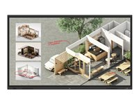 LG CreateBoard 86TR3DQ-B - 86" Diagonal klass TR3DQ Series LED-bakgrundsbelyst LCD-skärm - utbildning/företag - med pekskärm (multi touch) / array med 8 mikrofoner - Android - 4K UHD (2160p) 3840 x 2160 - Direct LED - svart 86TR3DQ-B.AUEQ