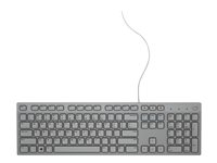 Dell KB216 - Tangentbord - USB - QWERTY - USA, internationellt - grå - för Latitude 34XX, 35XX, 5320, 5520; OptiPlex 7770; Precision 3440; Vostro 3681, 3888, 39XX 580-ADHR