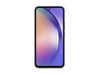 Samsung Galaxy A54 5G - 5G pekskärmsmobil - dual-SIM - RAM 8 GB / Internal Memory 256 GB - microSD slot - OLED-skärm - 6.4" - 2340 x 1080 pixlar (120 Hz) - 3 st. bakre kameror 50 MP, 12 MP, 5 MP - front camera 32 MP - awesome graphite SM-A546BZKDEUB