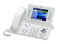 Cisco Unified IP Phone 8961 Standard - Video Phone - SIP - multilinje - arctic white CP-8961-W-K9=