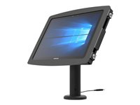 Compulocks Space Rise Surface Pro 7 / Galaxy TabPro S Counter Top Kiosk 4" Black - Ställ - för surfplatta - svart - skrivbord - för Microsoft Surface Pro, Pro 3, Pro 4, Pro 6, Pro 7; Samsung Galaxy TabPro S TCDP04912SGEB