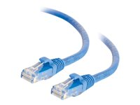 C2G - Patch-kabel - RJ-45 (hane) till RJ-45 (hane) - 2 m - UTP - CAT 6a - startad, hakfri - blå 82504