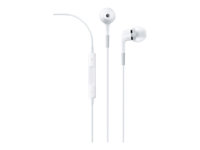 Apple In-Ear Headphones with Remote and Mic - Hörlurar med mikrofon - inuti örat - kabelansluten - 3,5 mm kontakt ME186ZM/B