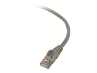 Belkin - Patch-kabel - RJ-45 (hane) till RJ-45 (hane) - 50 cm - UTP - CAT 5e - grå - för Omniview SMB 1x16, SMB 1x8; OmniView SMB CAT5 KVM Switch A3L791B50CM-GRY