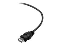 Belkin - USB-förlängningskabel - USB (hane) till USB (hona) - USB 2.0 - 1.8 m F3U153BT1.8M