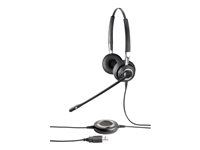 Jabra BIZ 2400 Duo USB OC - Headset - fullstorlek - kabelansluten 2499-823-104