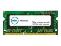 Dell - DDR3L - modul - 4 GB - SO DIMM 204-pin - 1600 MHz / PC3-12800 - 1.35 V - ej buffrad - icke ECC - för Inspiron 14 7437; Latitude E6330, E6540; OptiPlex 90XX; Vostro 24XX; XPS One 27, One 2720 A6950118