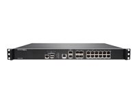 SonicWall NSa 4600 - Säkerhetsfunktion - med 1 års TotalSecure - begränsad licensanvändning - 10GbE - 1U - kan monteras i rack 01-SSC-1090