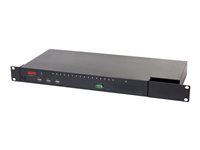APC KVM 2G Digital/IP - Omkopplare för tangentbord/video/mus - CAT5 - 16 x KVM port(s) - 1 lokal användare - 1 IP-användare - rackmonterbar KVM1116P
