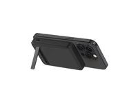 Belkin BoostCharge Pro - Trådlös powerbank - magnetisk med Qi2 - 5000 mAh - 15 Watt - Fast Charge (24 pin USB-C) - på kabel: USB-C - svart BPD006BTBK