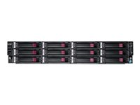 HPE LeftHand P4500 G2 SAS Storage System - Hårddiskarray - 5.4 TB - 12 fack ( SAS-2 ) - 12 x HDD 450 GB - DVD-ROM - iSCSI (extern) - kan monteras i rack AX700B