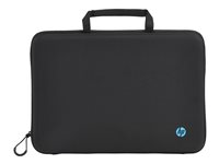 HP Mobility - Notebook-väska - 11.6" - svart, blå ton (paket om 10) - för Fortis 11 G9 Q Chromebook; Pro x360 Fortis 11 G10 Notebook, Fortis 11 G9 Notebook 4U9G8A6