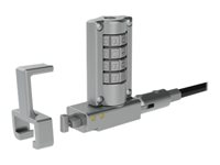 Compulocks Wedge Low Profile Cable Lock - Lås för säkerhetskabel - 1.83 m CLWD05T