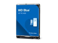 WD Blue WD5000LPZX - Hårddisk - 500 GB - inbyggd - 2.5" - SATA 6Gb/s - 5400 rpm - buffert: 128 MB WD5000LPZX