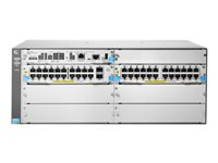 HPE Aruba 5406R-44G-PoE+/2SFP+ v2 zl2 - Switch - Administrerad - 44 x 10/100/1000 + 2 x 10 Gigabit SFP+ - rackmonterbar - PoE+ J9823A