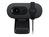 Logitech BRIO 105 - Webbkamera - färg - 2 MP - 1920 x 1080 - 720p, 1080p - ljud - USB 960-001592