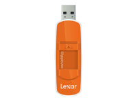 Lexar JumpDrive S70 - USB flash-enhet - 32 GB - USB 2.0 - orange LJDS70-32GABEU