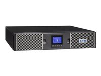 Eaton 9PX Lithium-ion - Netpack - UPS (rackmonterbar/extern) - AC 200/208/220/230/240 V - 1500 Watt - 1500 VA - 1-fas - RS-232, USB, Ethernet 10/100/1000 - utgångskontakter: 8 - 2U - 19" - svart, silver 9PX1500IRTN-L