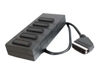 C2G 5-Way Non Switched Scart Splitter - Video/ljuddelare - SCART hane till SCART hona 80438