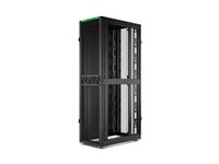 APC NetShelter SX Gen 2 - Rack skåp - 2258 H x 600 B x 1070 D mm, med sidor - golvstående - svart - 48U - 19" - TAA-kompatibel AR3107B2