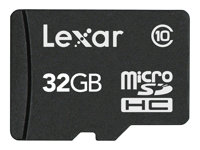 Lexar High Performance - Flash-minneskort - 32 GB - Class 10 - microSDHC LSDMI32GBBEU300A