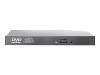 HP Slim 8X SATA SuperMulti Drive - Diskenhet - DVD±RW (±R DL) / DVD-RAM - 8x/8x/5x - Serial ATA - intern - 5,25-tums Slim Line - svart - för HP Elite 8000; EliteDesk 700 G1, 800 G1; EliteOne 800 G1; ProDesk 600 G1; ProOne 600 G1 QS209AA