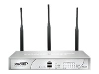 SonicWall TZ 215 Wireless-N TotalSecure - Säkerhetsfunktion - 1GbE - Wi-Fi - 2.4 GHz, 5 GHz 01-SSC-4986